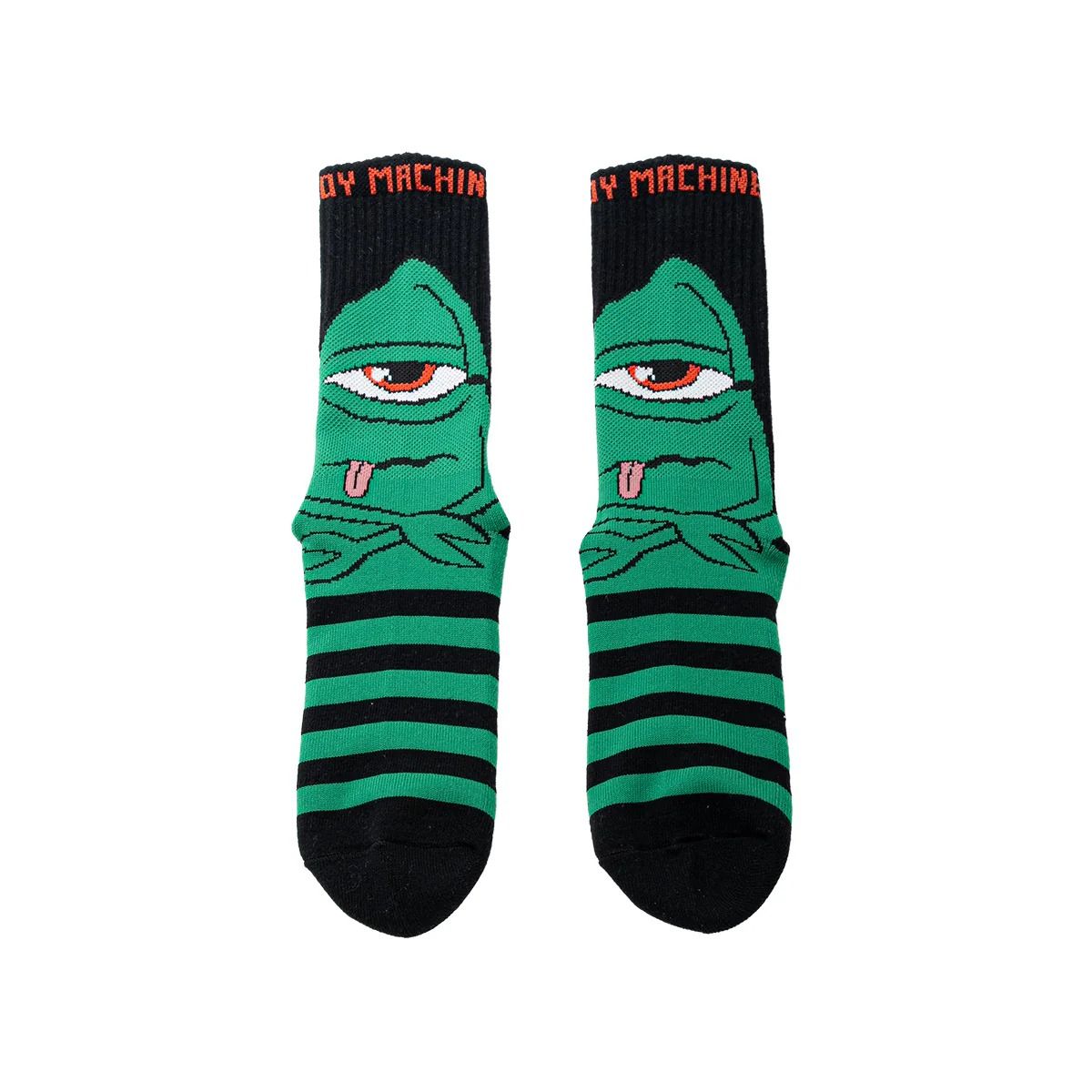 BORED SECT STRIPE-SOCKS