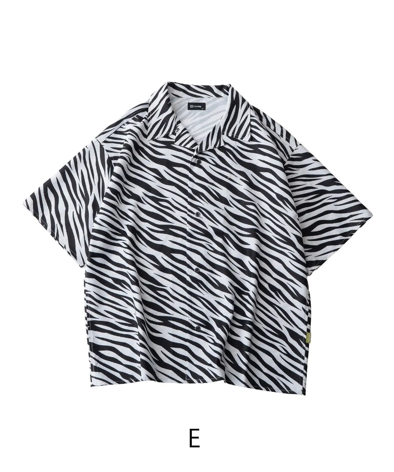 Essential open collar shirt