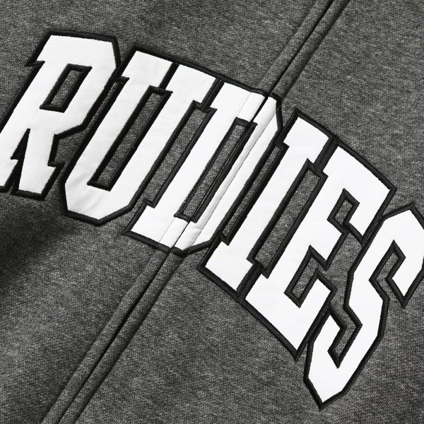 COLLEGE HIGHNECK ZIPHOOD-SWEAT