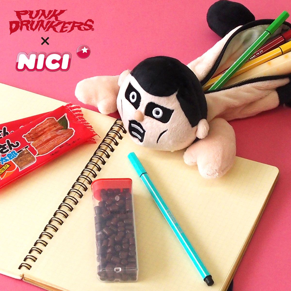 [PDSxNICI]フィギュアフェイスポーチ