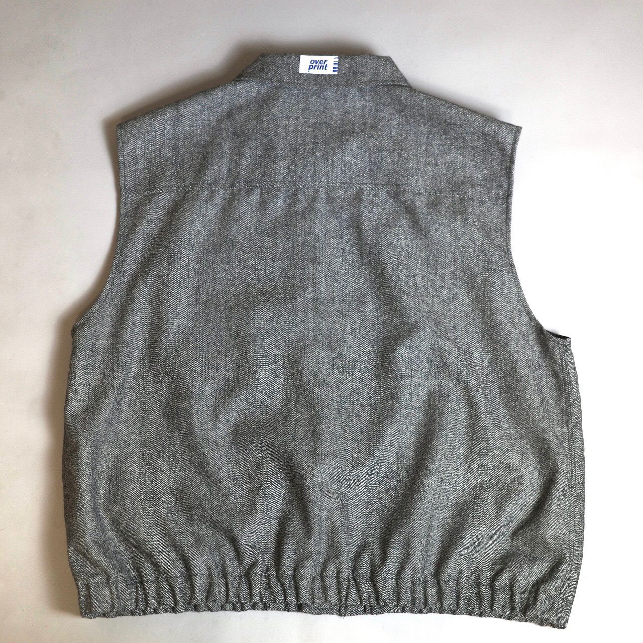 VEST HERRINGBONE-TWEED