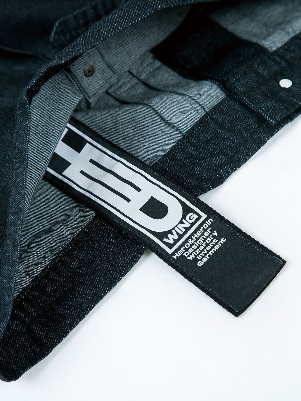 Half asleeper Denim jacket