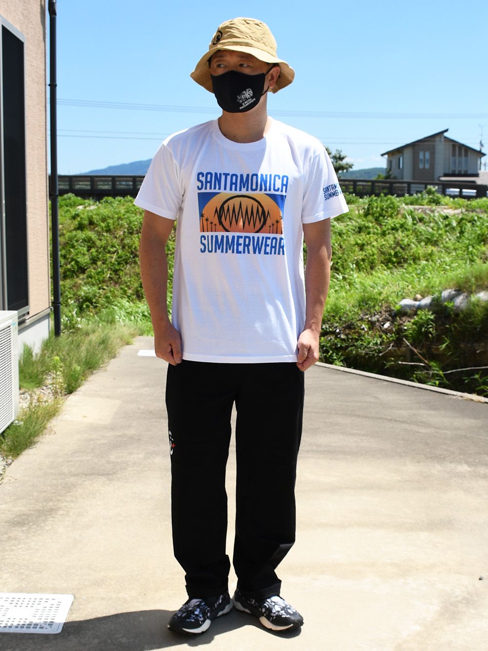 sun rise logo s/s tee