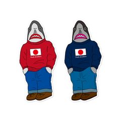 ステッカー / 鮫人