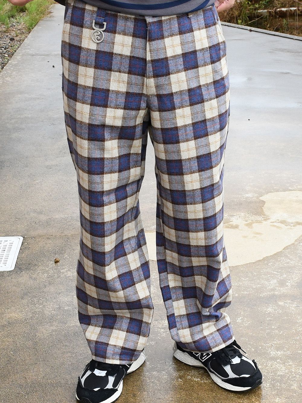 ORDINARY CHECK-PANTS