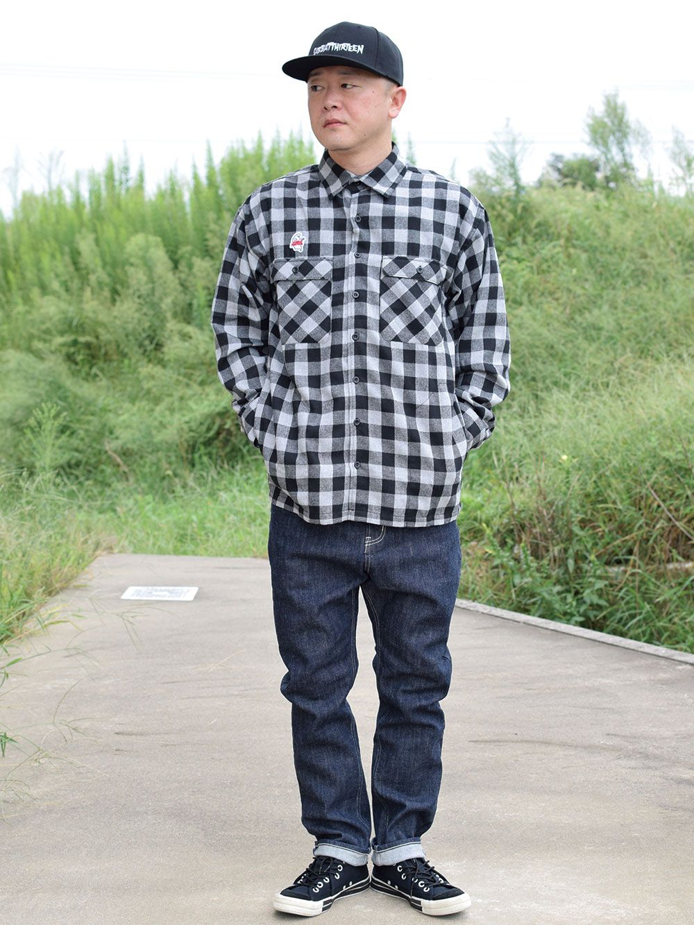 GHOST CHECK-SHIRTS