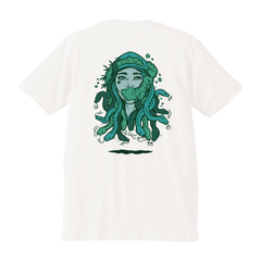 snake green girl s/s tee