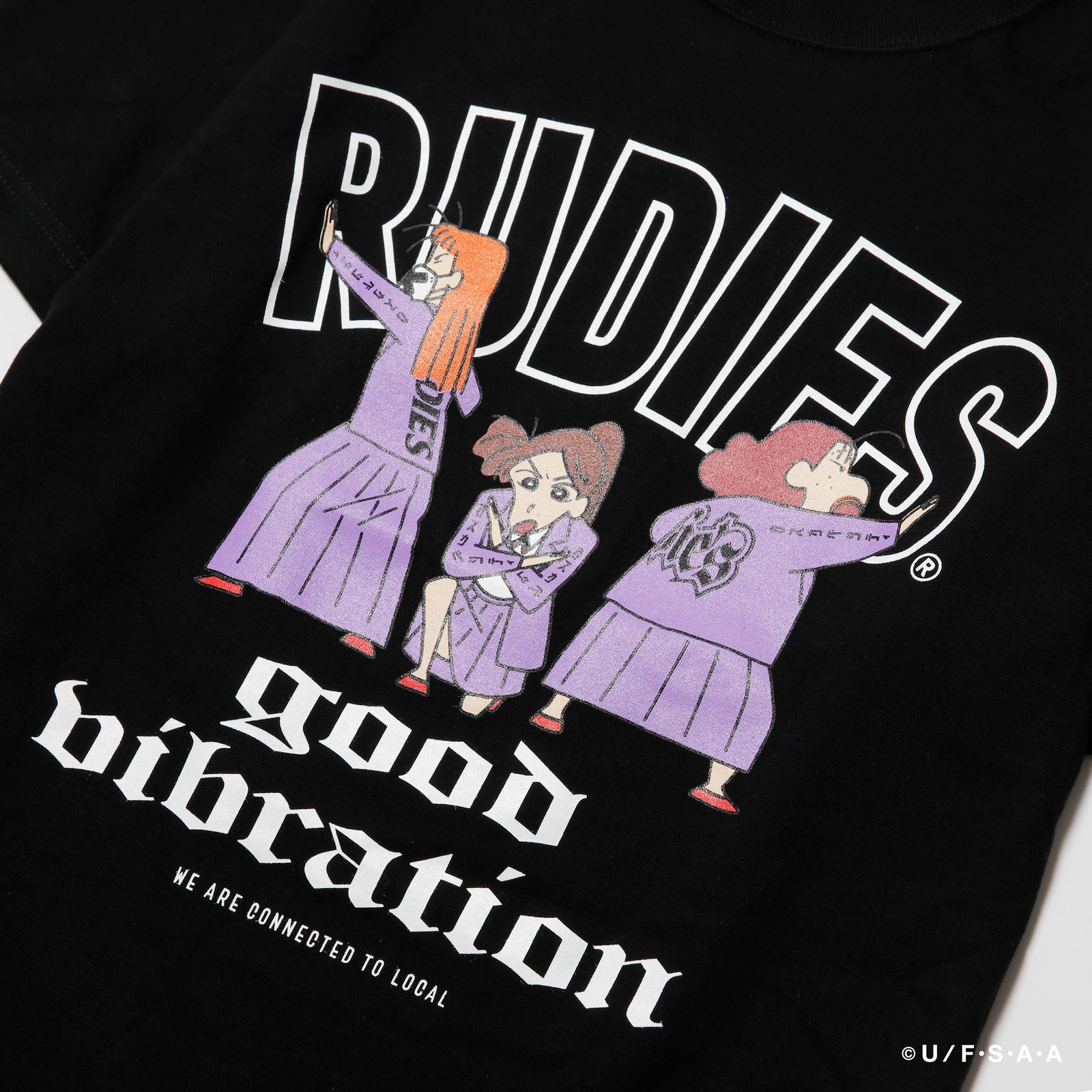 RUDIE'SxCRAYON SHINCHAN BENISASORITAI TEE