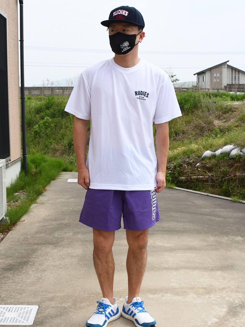 RUDIE'SxCRAYON SHINCHAN CIRCLEMOSH DRYTEE
