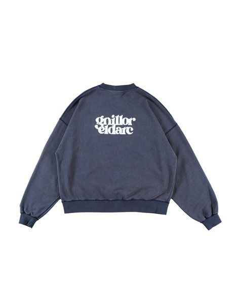 CREAM NERVOUS CREW-NECK