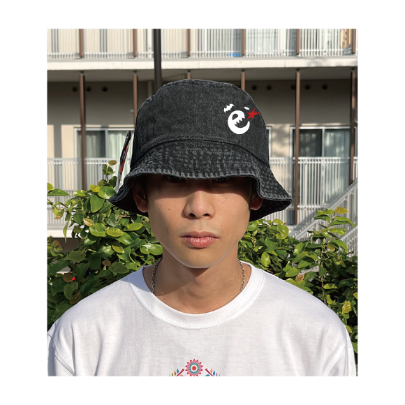 rg batt e-star denimi bucket hat