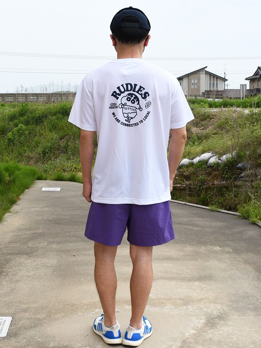 RUDIE'SxCRAYON SHINCHAN CIRCLEMOSH DRYTEE