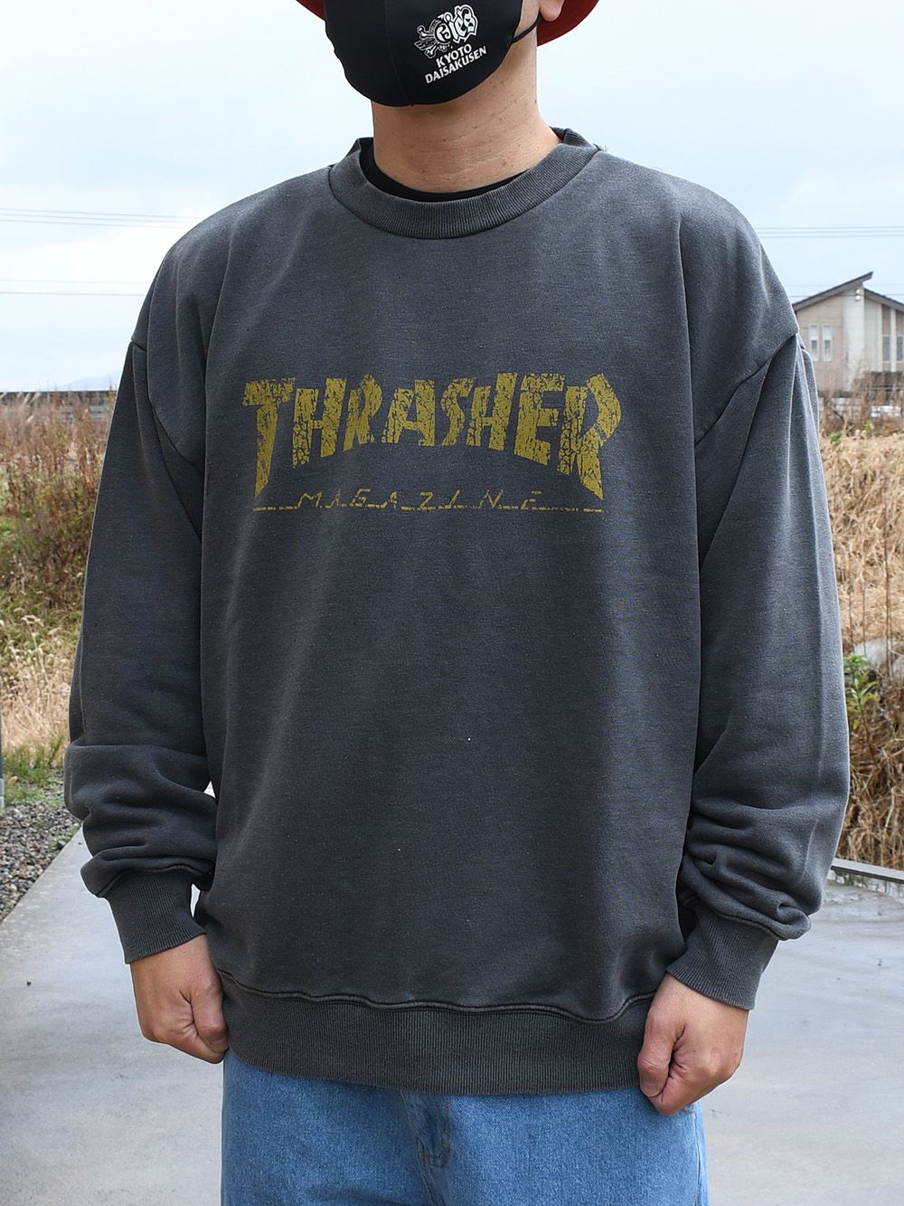 THRASHER - THRASHER Logo C/N Pigment Sweat | DOLL