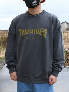 THRASHER Logo C/N Pigment Sweat