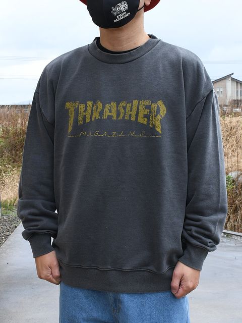 THRASHER Logo C/N Pigment Sweat