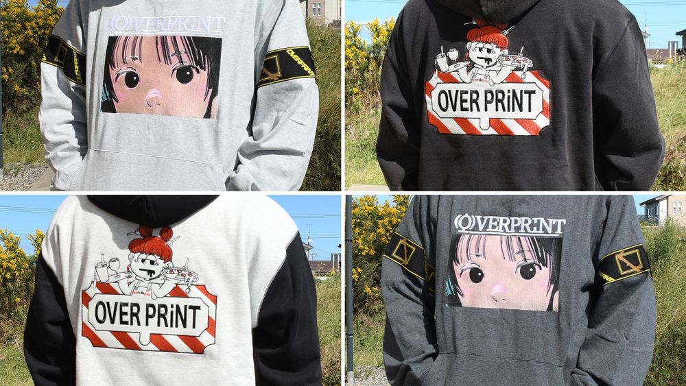 《over print》新作入荷!