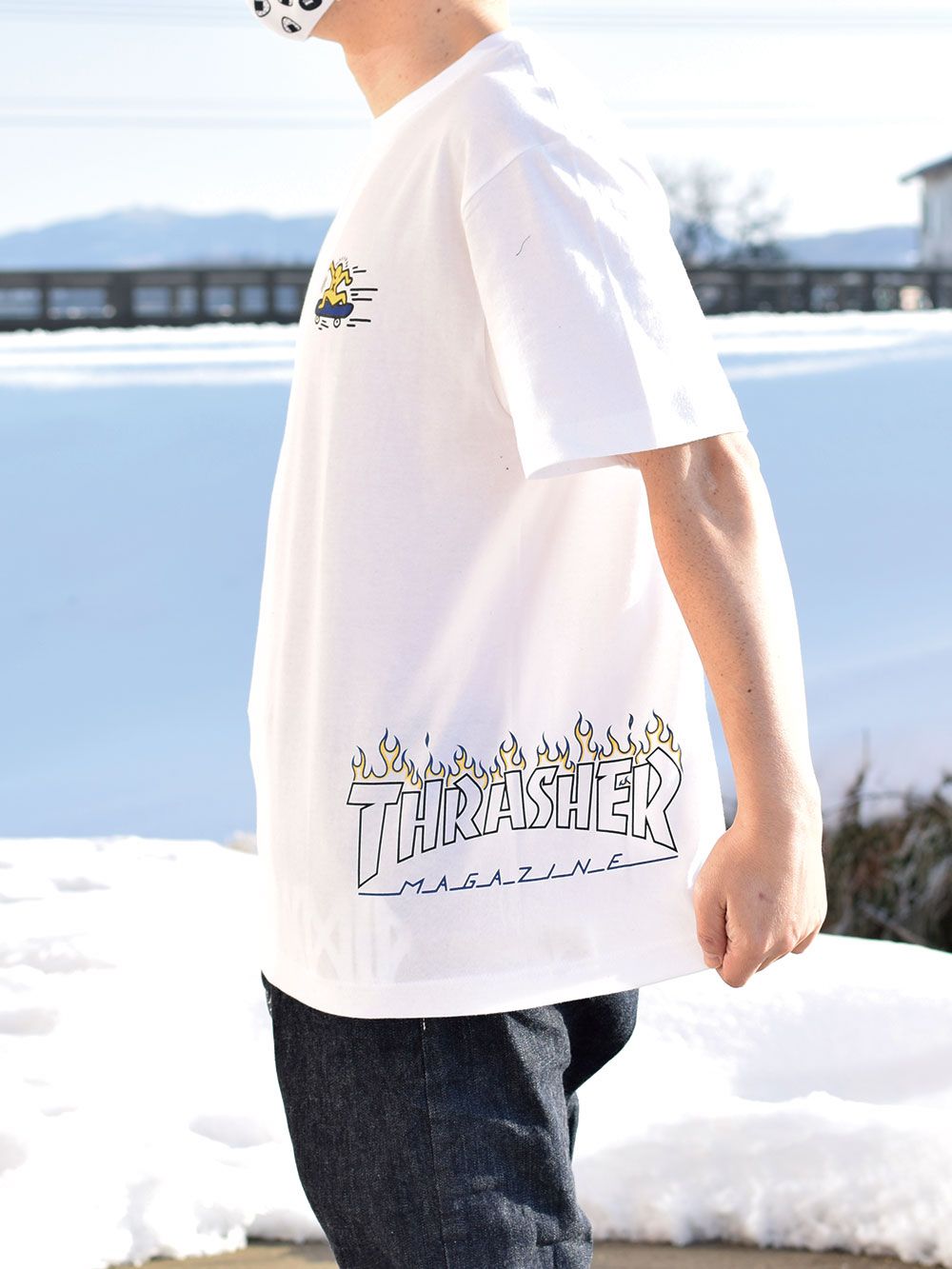 THRASHER × Keith Haring -T