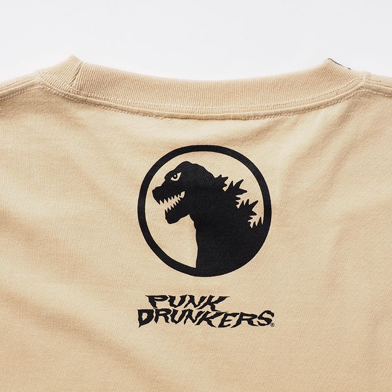 [PDSxGODZILLA] ゴジラ総柄TEE'21
