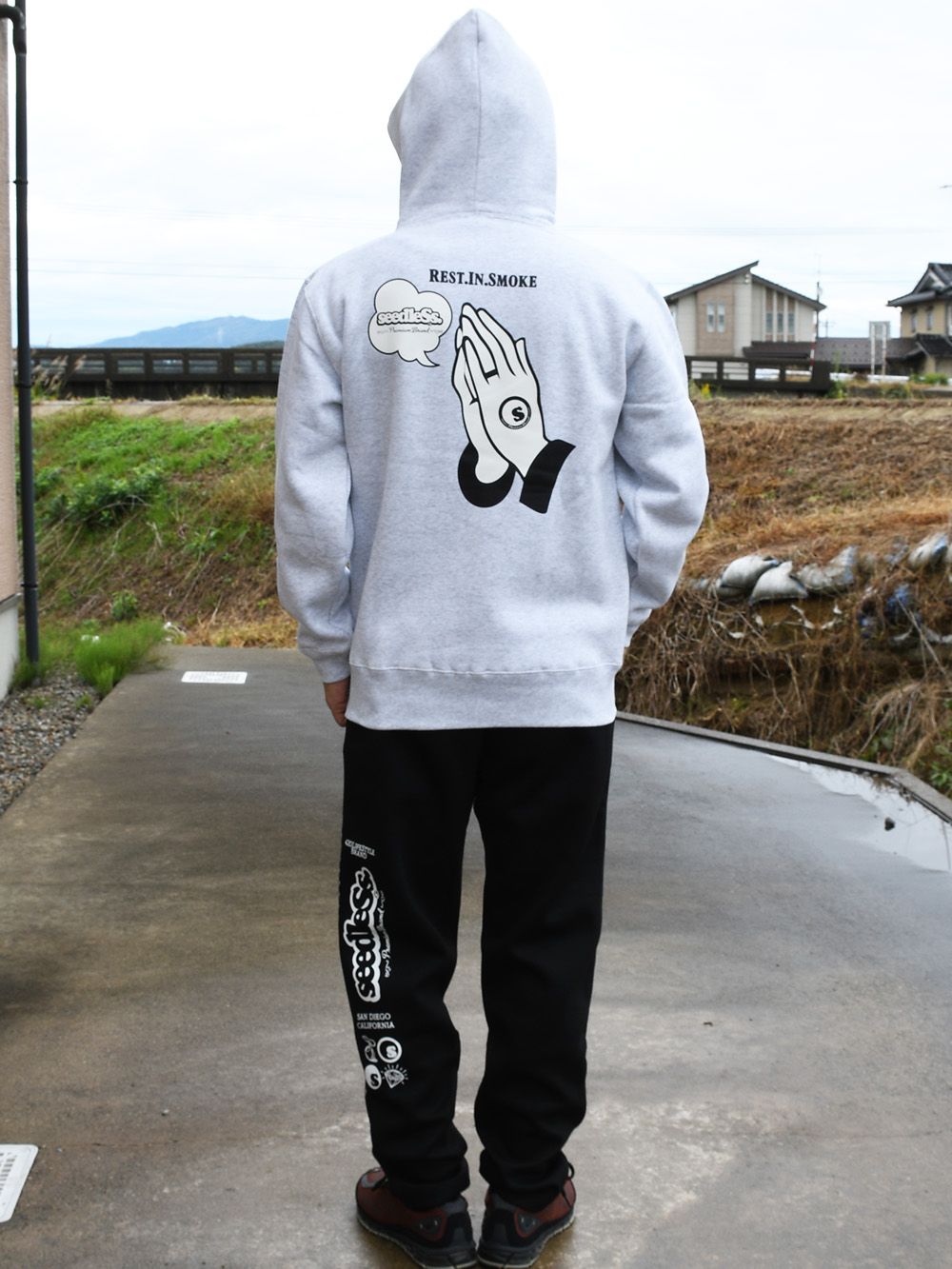 sd RIS Hoody 10oz裏起毛