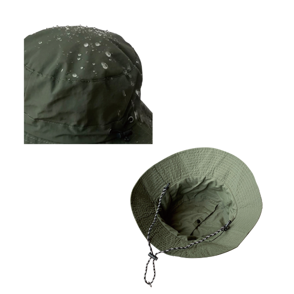 sd water resistance bucket hat with code