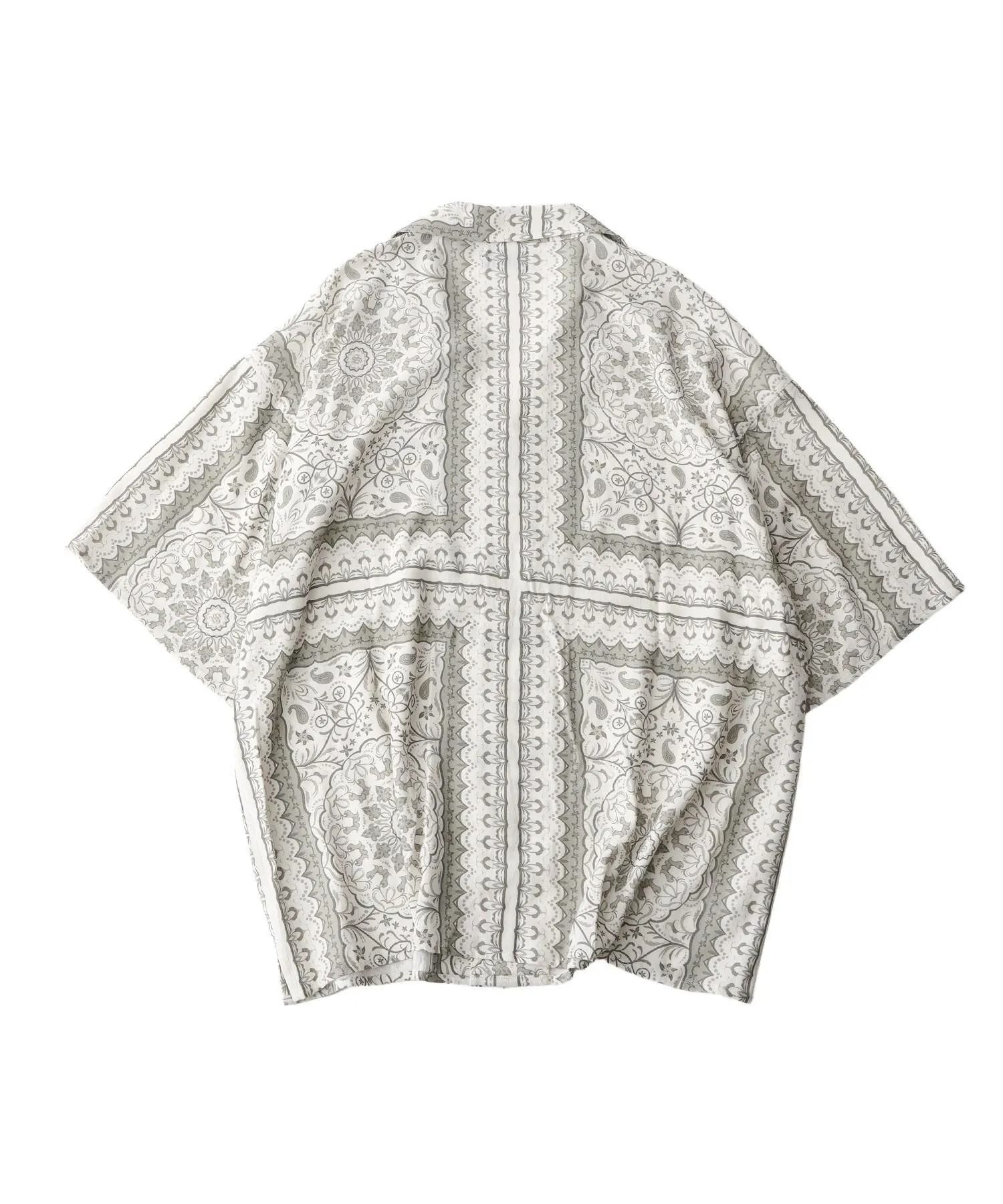 Medallion rayon shirt