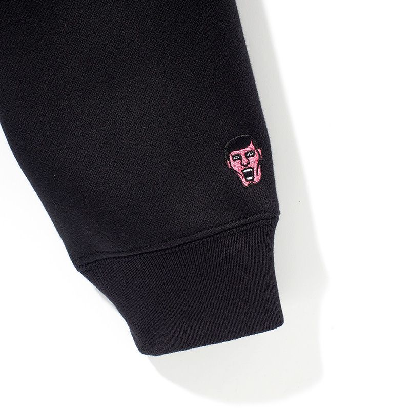 のみすぎてる男刺繍トレーナー