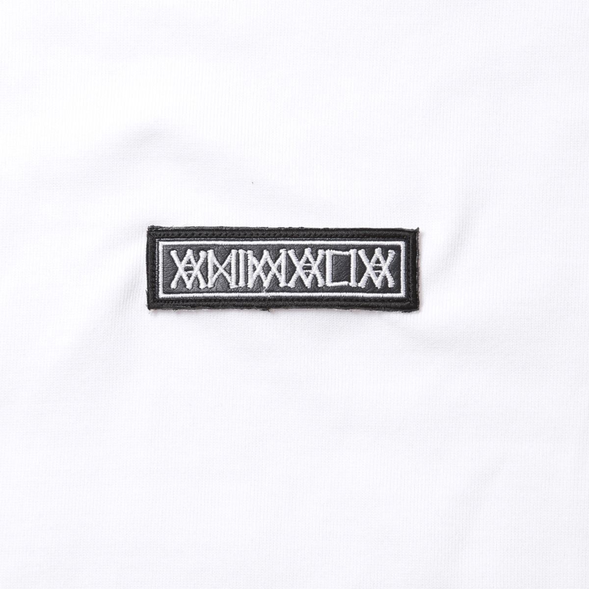 MOCK-NECK Heavy Oz. L/S - Leather Patch