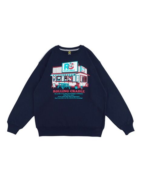 DINER SIGNBOARD CREW-NECK