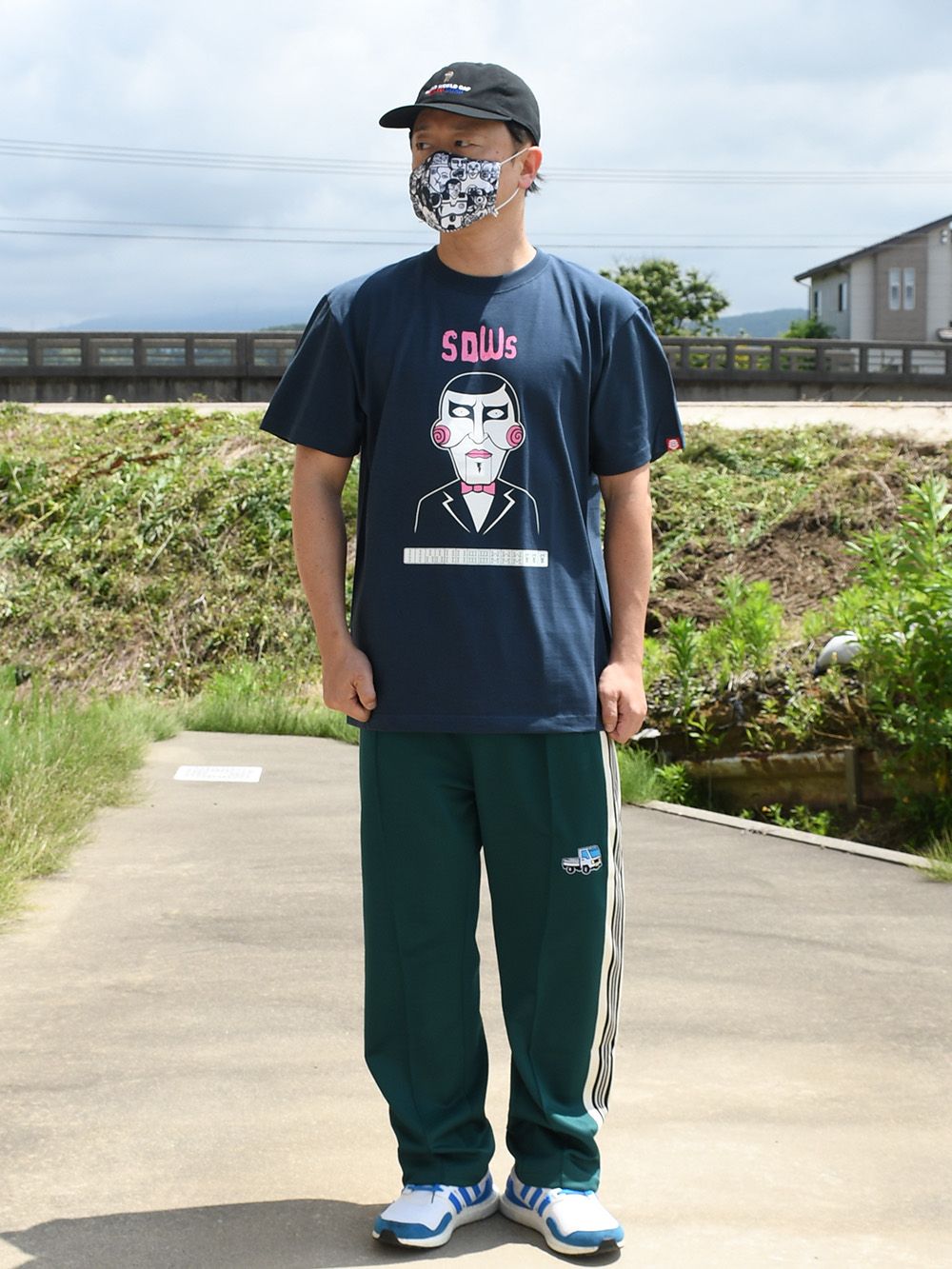 祝DBZ/PDKS 豪華コラボ極限定 パンクドランカーズ ロンＴ七分袖 Tシャツ トップス