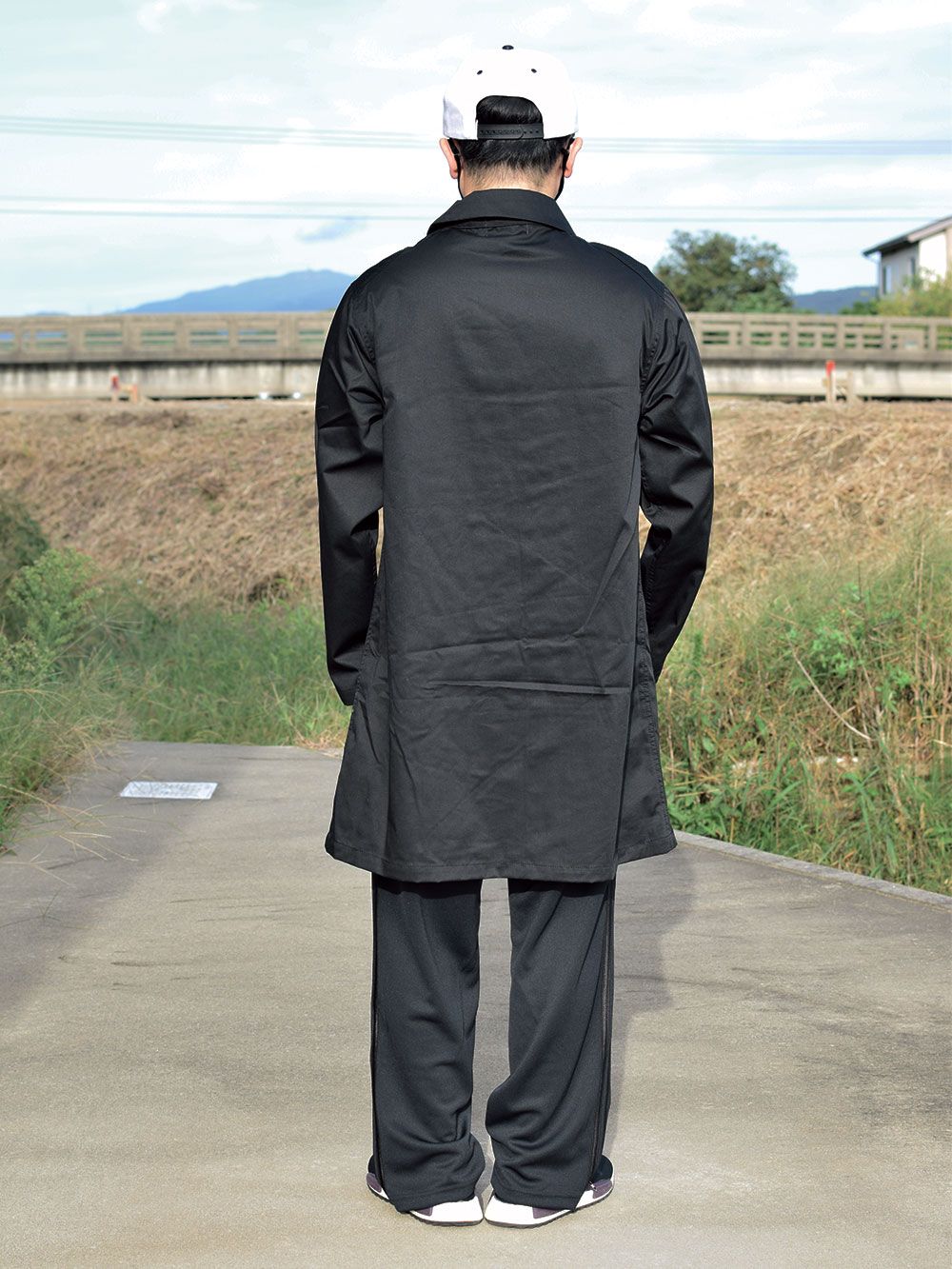 “BOX LOGO” Duster Coat