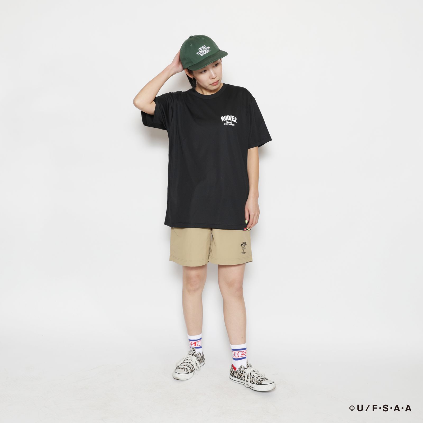 RUDIE'SxCRAYON SHINCHAN MOSH SHORTS