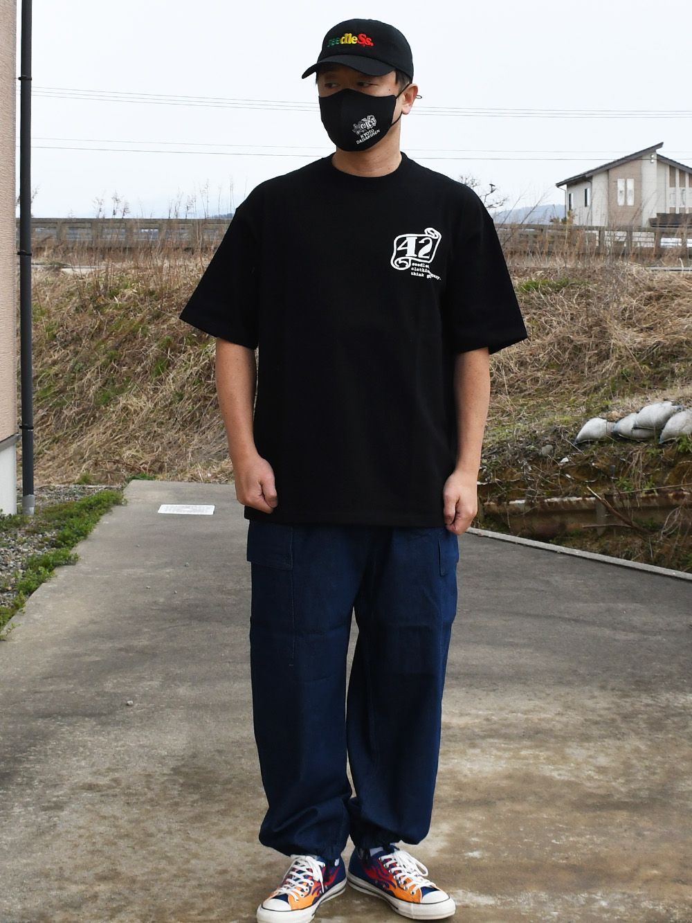 Rolling logo42  9.1oz ss tee