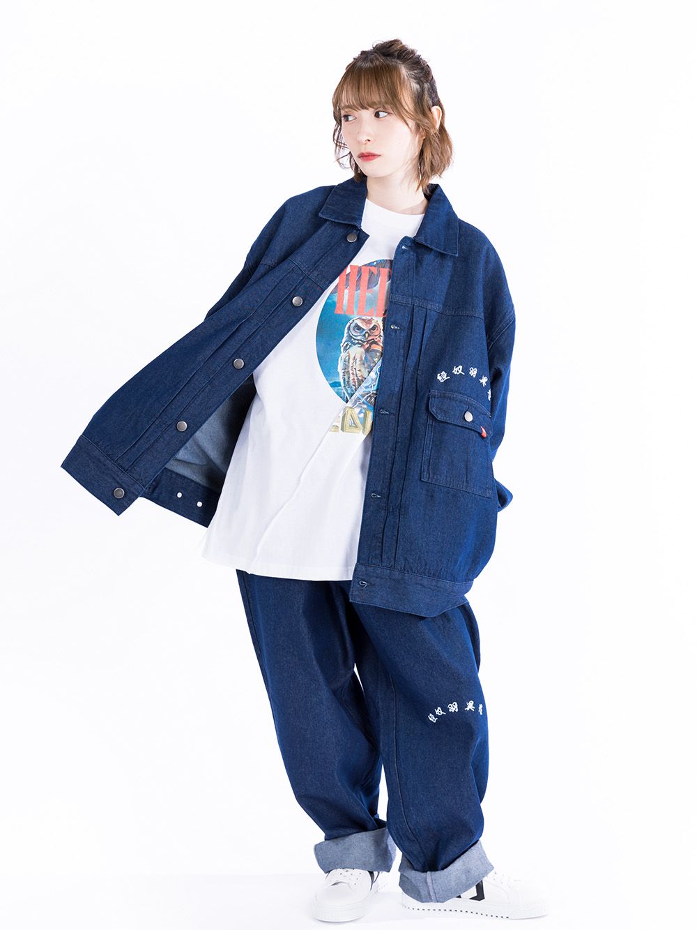 Twin CP Tiger Denim Set up