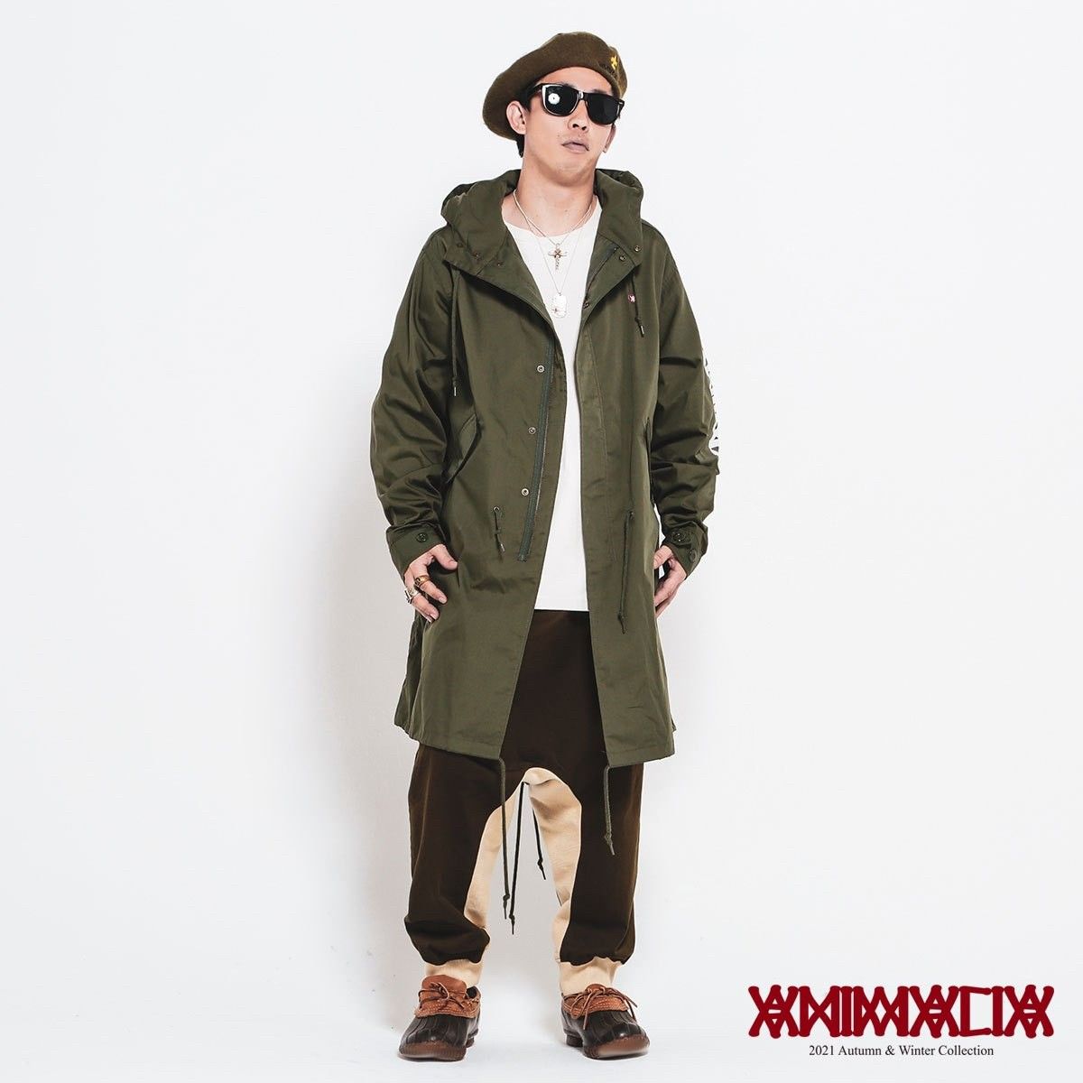 APACHE-Stretch Cotton Sarrouel Pants