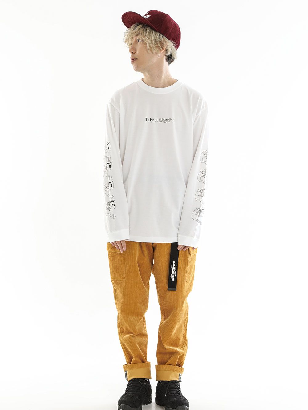 GHOST CORDUROY CARGO-PANTS