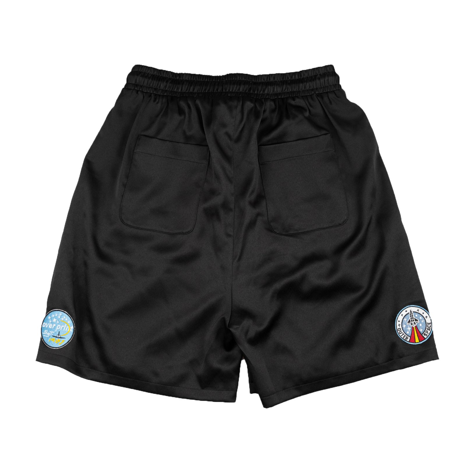 patch half pants