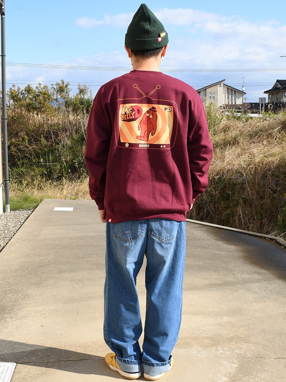 あいつステッチデニム