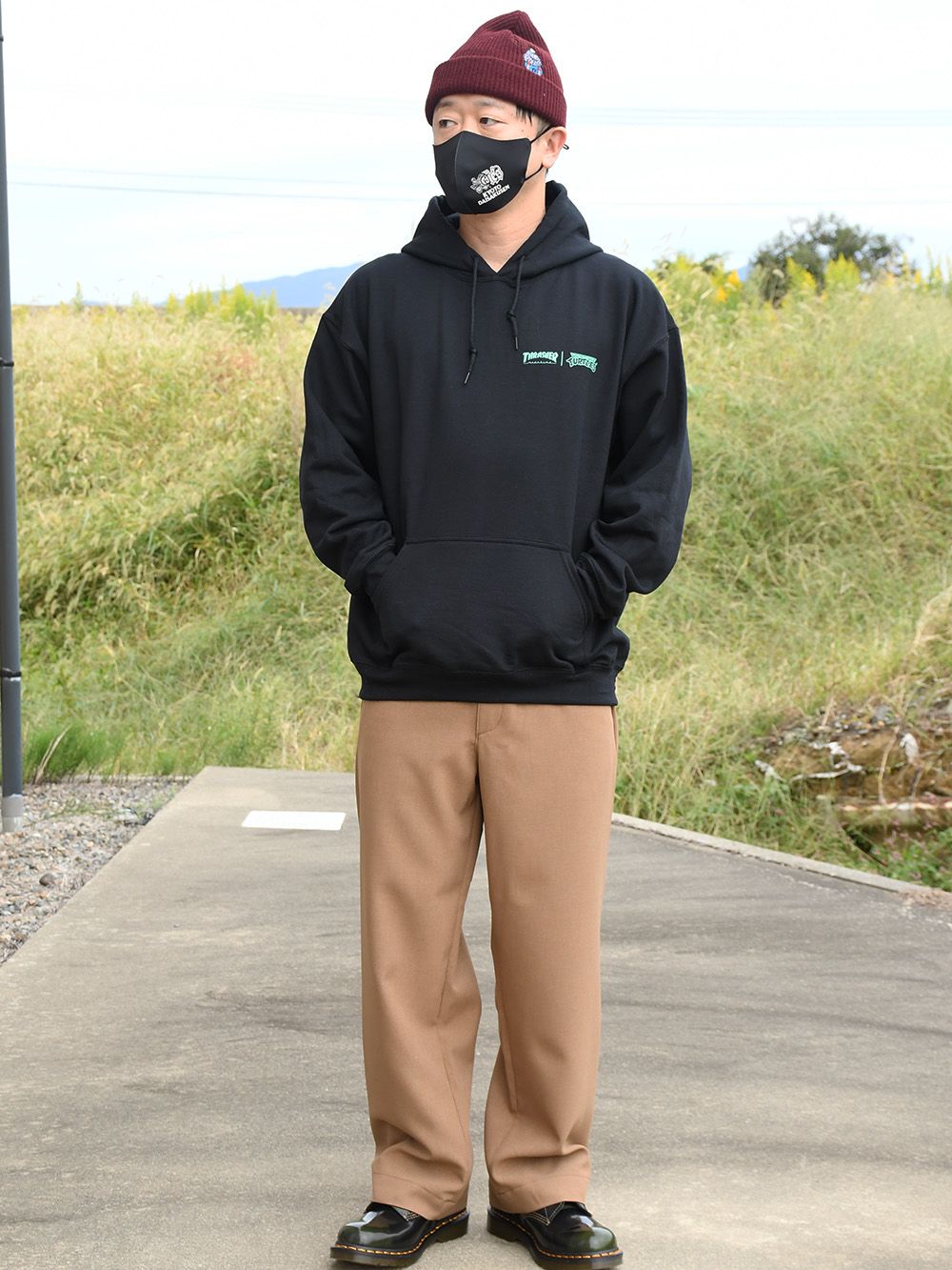 【TEENAGE MUTANT NINJA TURTLES×THRASHER】 HOODIE