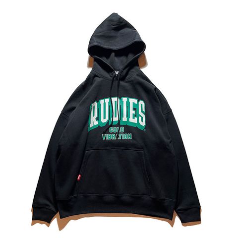 BLOCK COLLEGE BIGSILHOUETTE HOOD-SWEAT