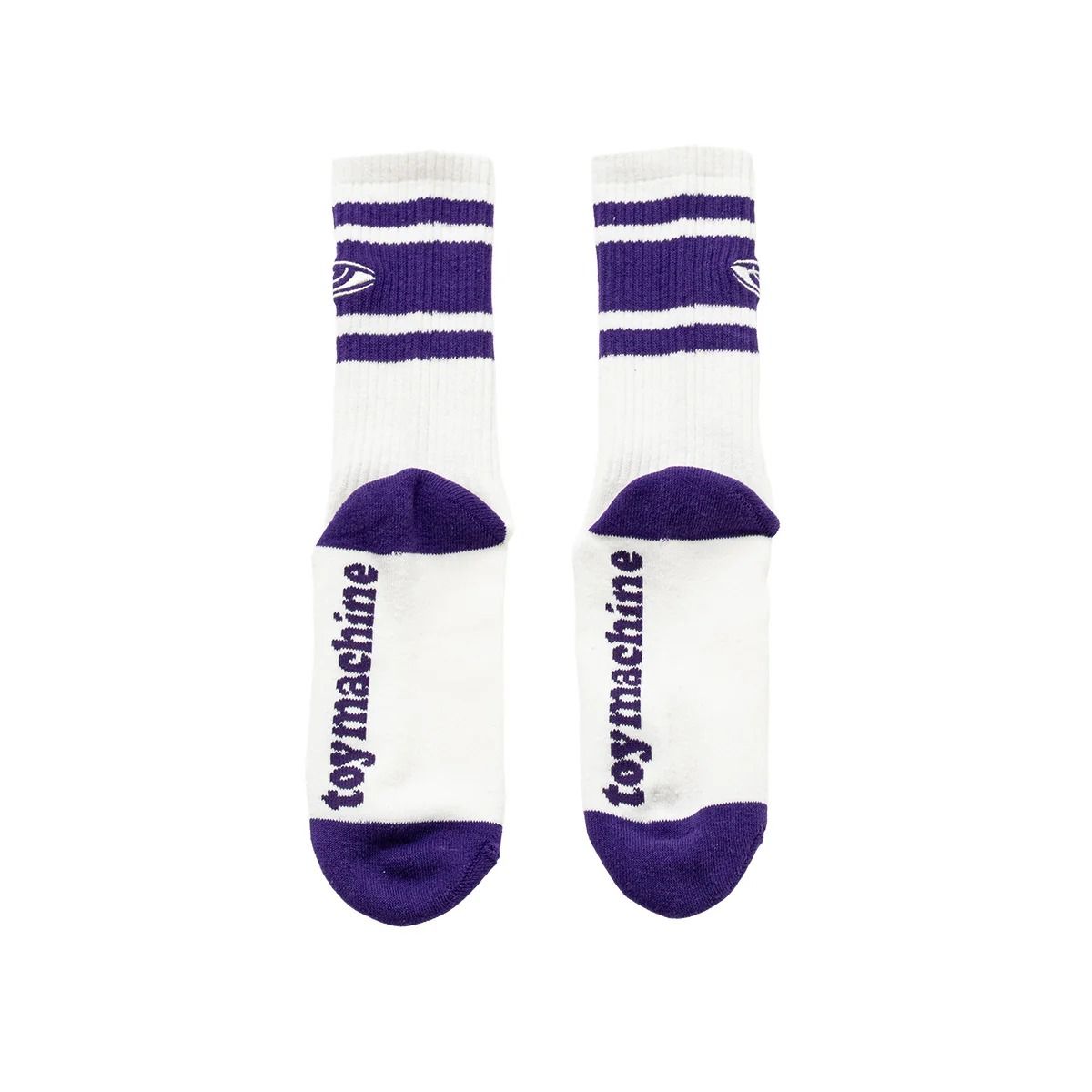 WATCHING EMBROIDERED-SOCKS
