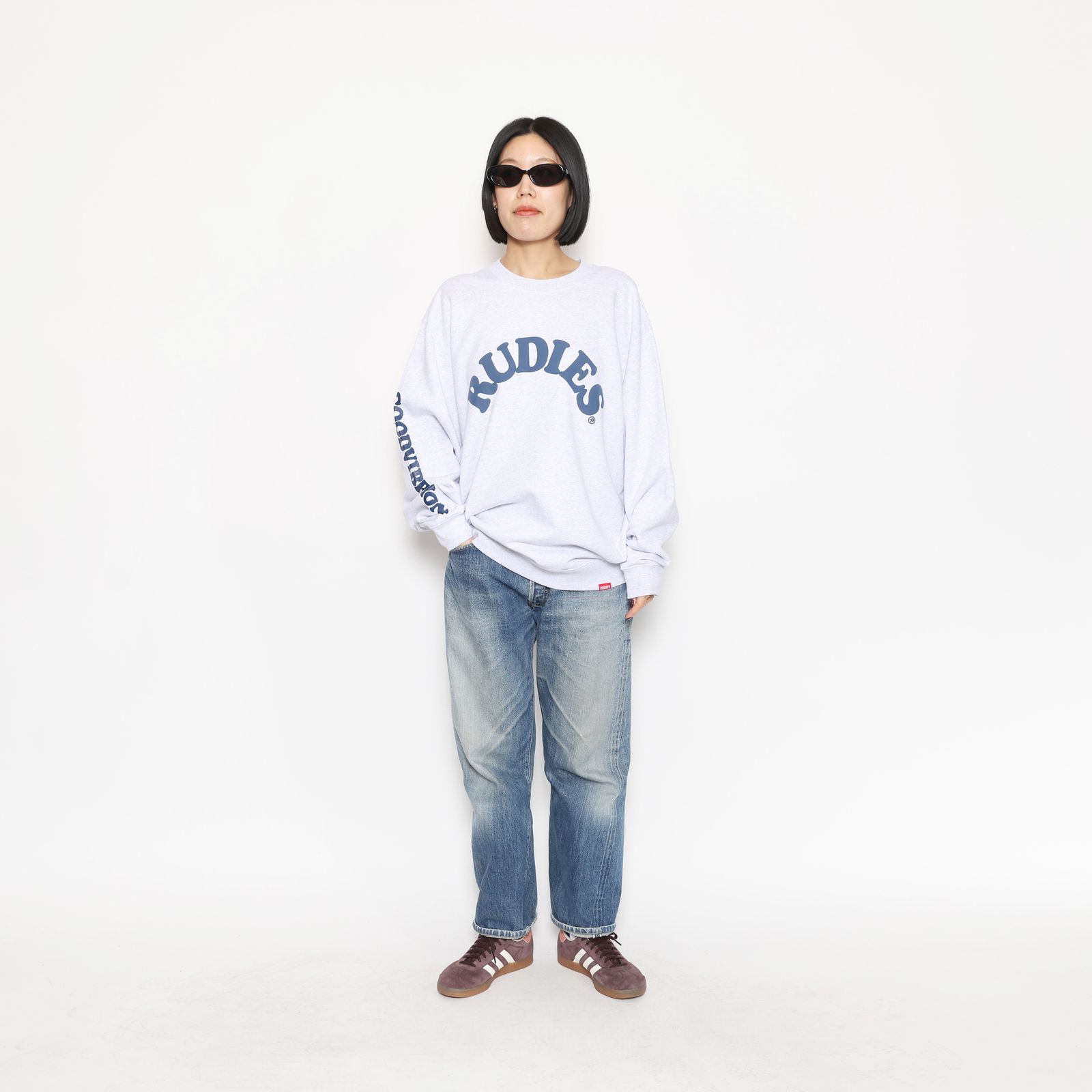CURVY CREW-SWEAT
