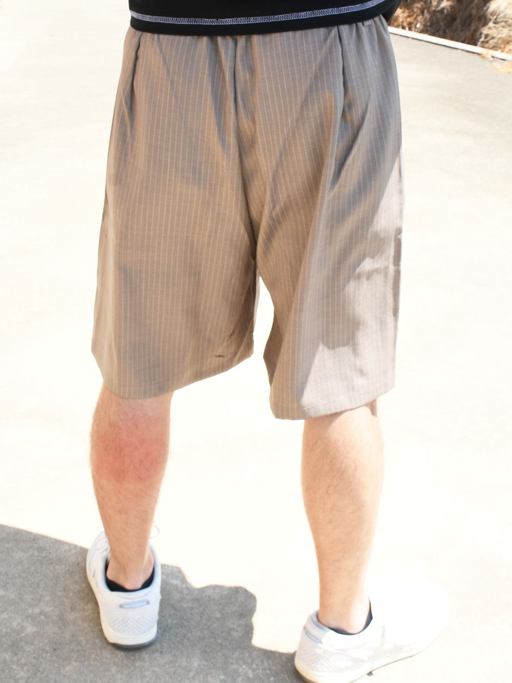 rg pin stripe easy shorts