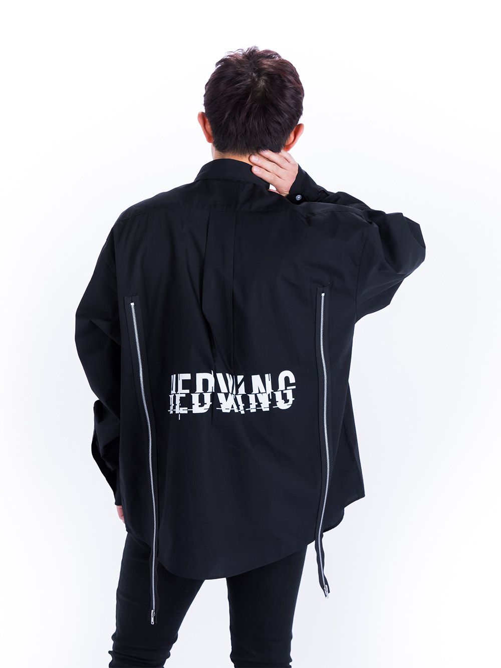 Big Silhouette Double Zip Shirt
