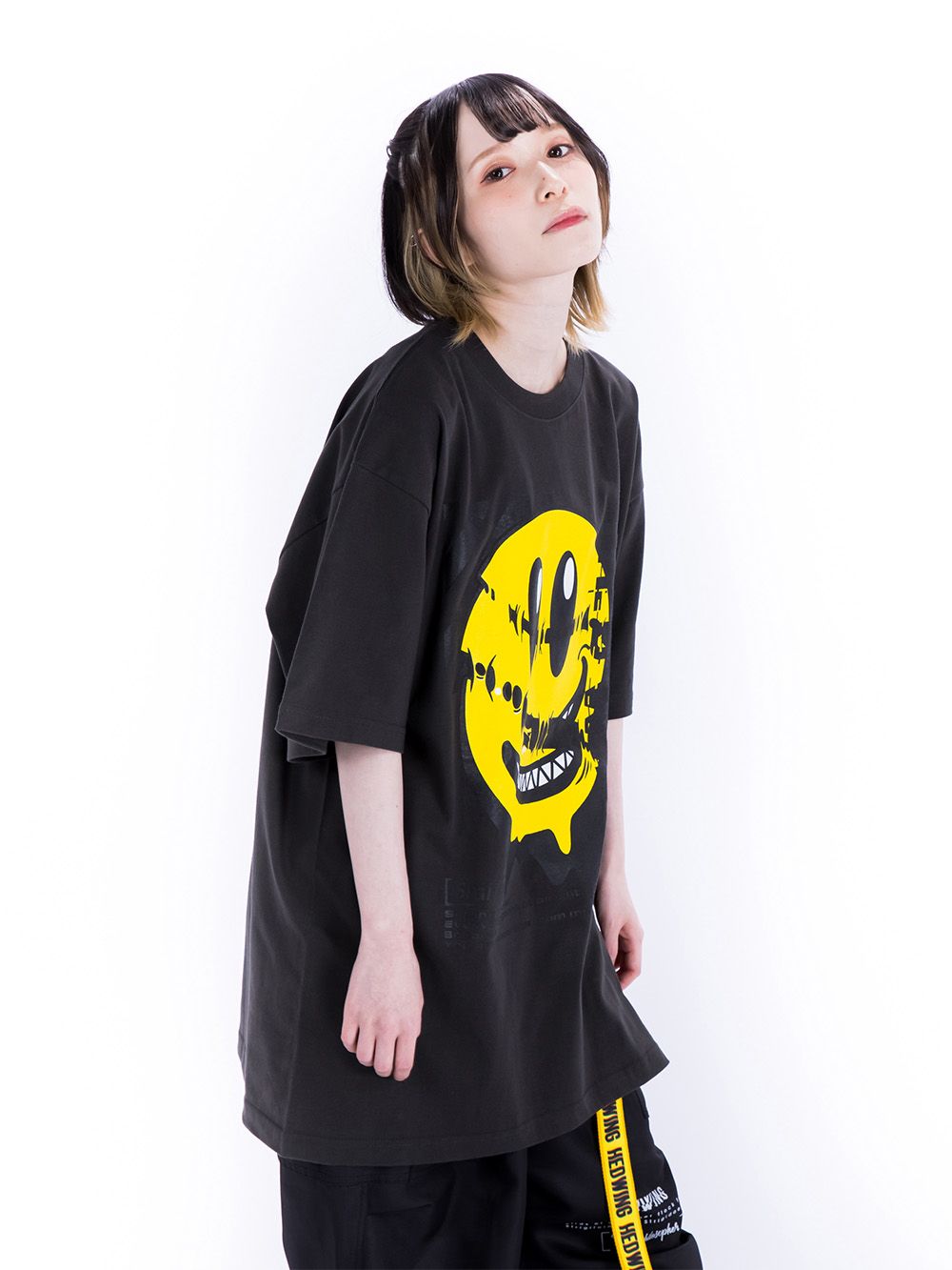 Slimy Smiley Big Silhouette T-Shirt