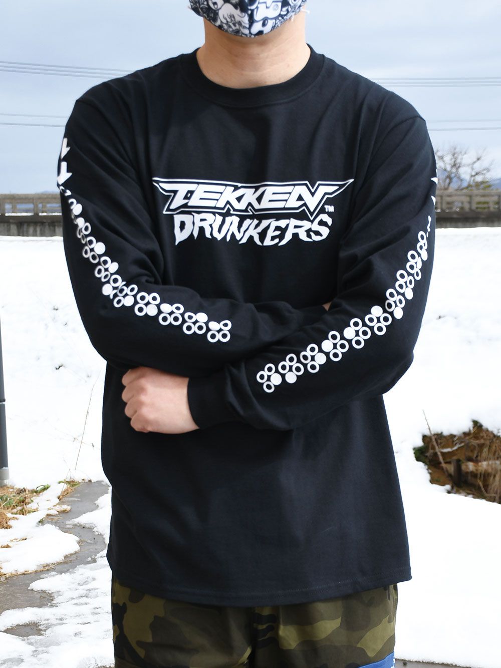 [PDSxTEKKEN] 鉄拳ドランカーズ ロンTEE