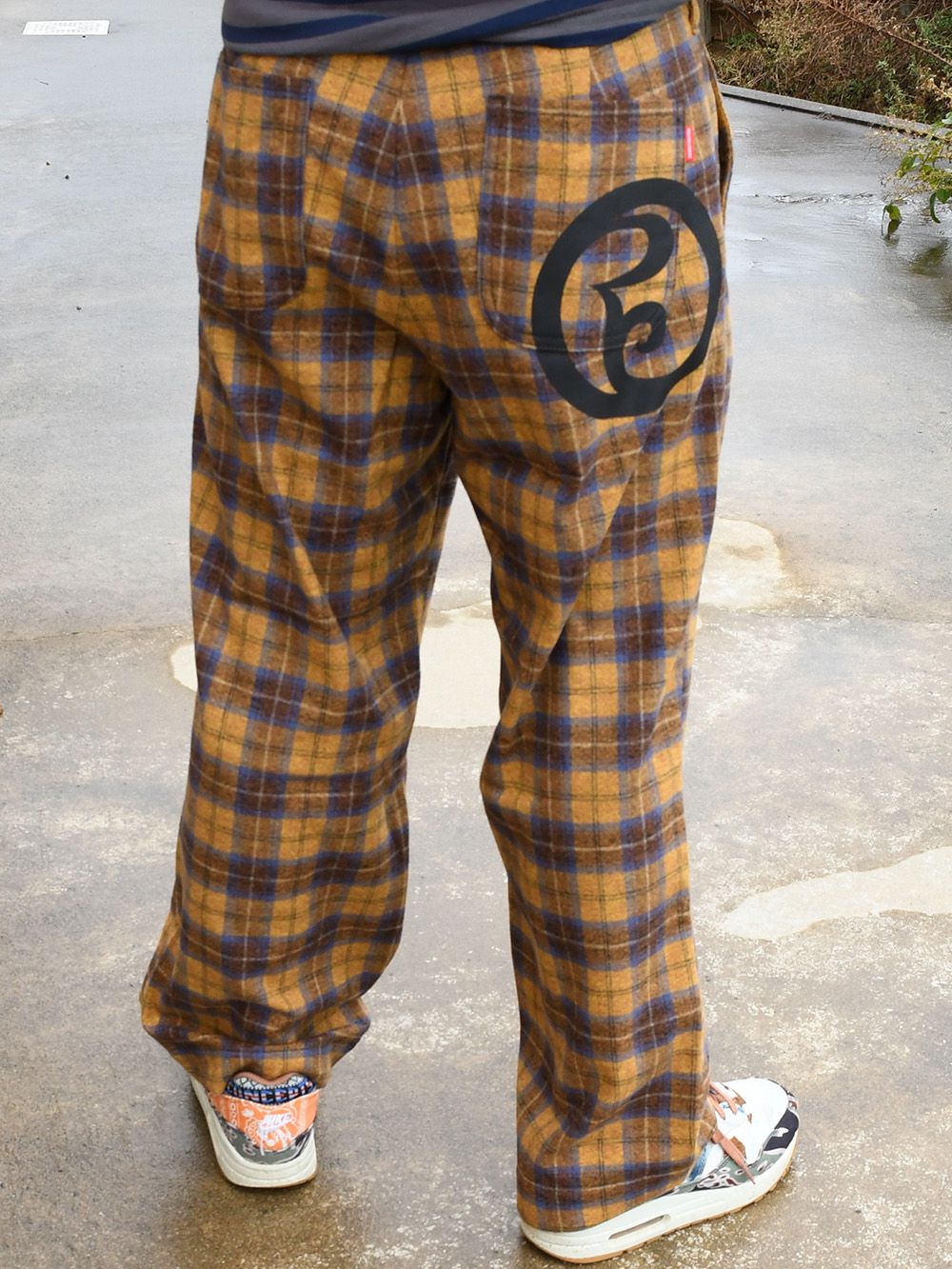 ROLLING CRADLE - ORDINARY CHECK-PANTS | DOLL