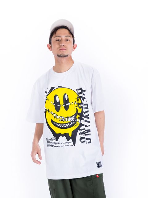 Slimy Smiley Big Silhouette T-Shirt