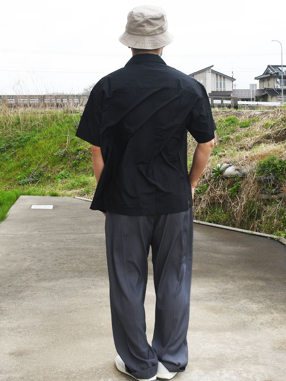 KIZAナイロンシャツ