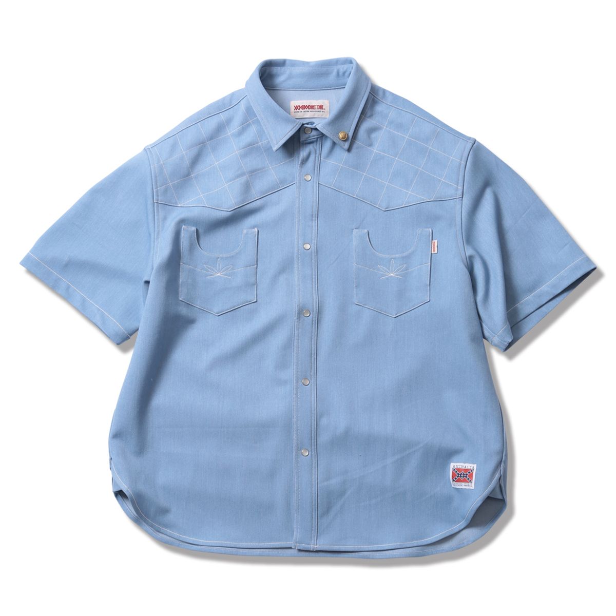 LOOSE SILHOUETTE S/S WESTERN SHIRTS