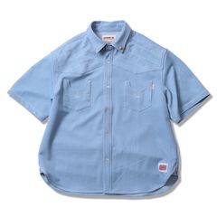 LOOSE SILHOUETTE S/S WESTERN SHIRTS
